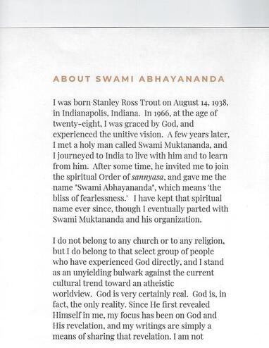 About Swami Abhayananda (PDF) — Swami Abhayananda
